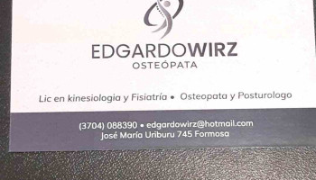 Edgardo Wirz Osteopatia Especializada - Formosa