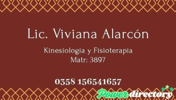 Kinesiología y fisioterapia Lic. Viviana Alarcón - Río Cuarto