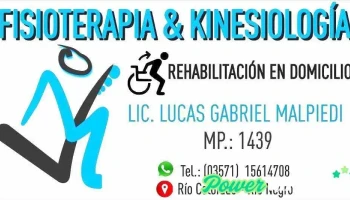 Lic Lucas Malpiedi. Rehabilitación Domiciliaria - Río Colorado