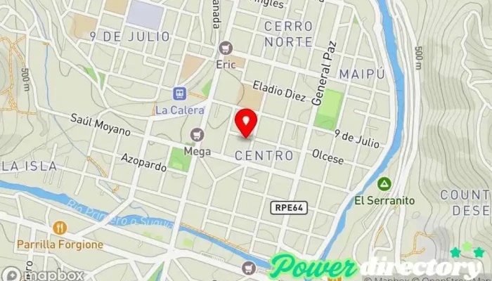 mapa de 24 Quiropraxia La Calera Centro de salud y bienestar, Quiropráctico en La Calera