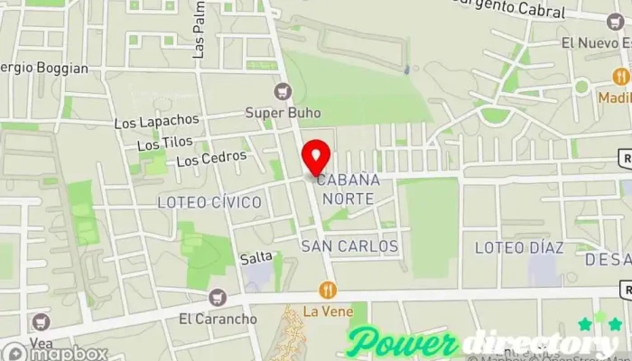 mapa de A tu Boca Pasteleria Artesanal Pastelería en Rivadavia