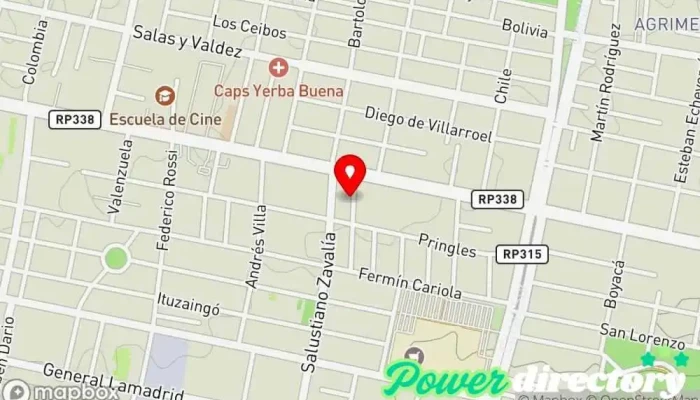 mapa de Alas y Raices Consultorios Centro de rehabilitación en Yerba Buena