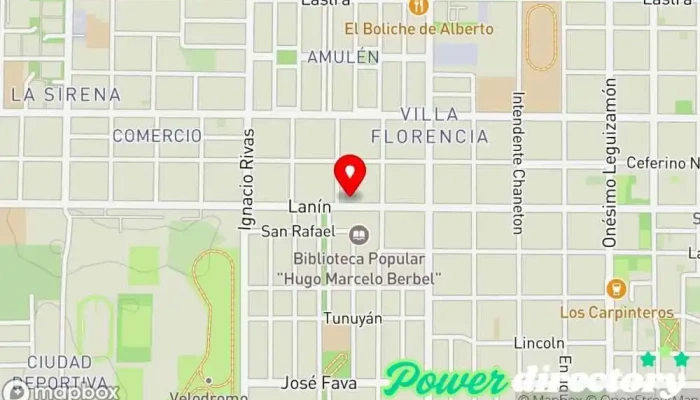 mapa de Aquipesos Sa  en Neuquén