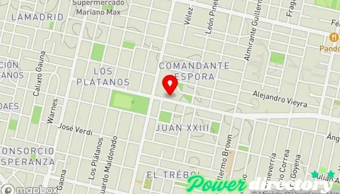 mapa de A&S Kinesis - Kinesiología y Fisioterapia Kinesiólogo, Fisioterapeuta en Córdoba