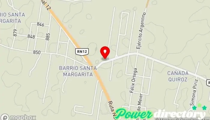 mapa de Asociación del Nordeste de Sipalki-Do (Sede Riachuelo) Escuela de artes marciales, Escuela de defensa personal en Riachuelo
