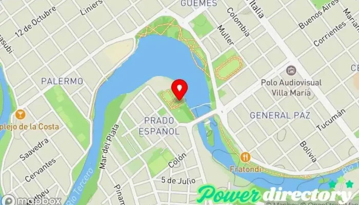 mapa de Axis Rehabilitación Funcional Kinesiólogo en Villa Nueva
