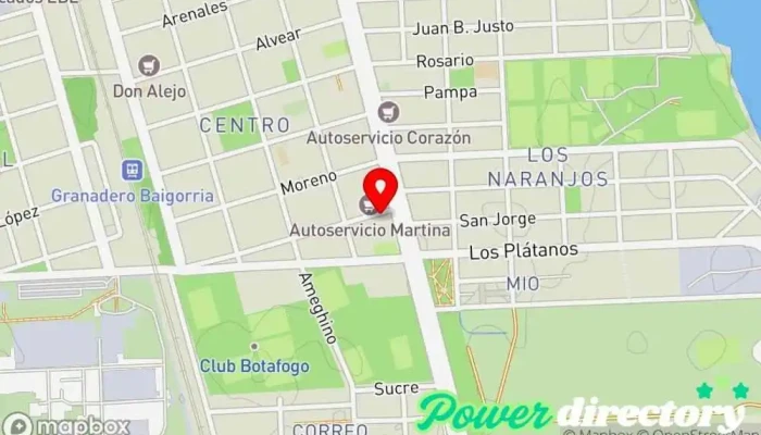 mapa de Banco Credicoop Banco en Granadero Baigorria