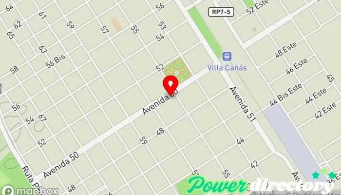 mapa de Banco de la Nación Argentina Banco en Villa Cañas