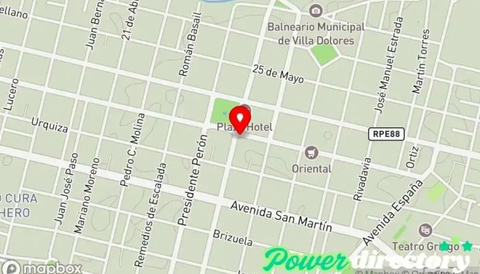 mapa de Banco de la Nación Argentina Banco en Villa Dolores