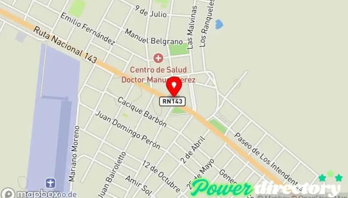 mapa de Banco de La Pampa - Santa Isabel Banco en Santa Isabel