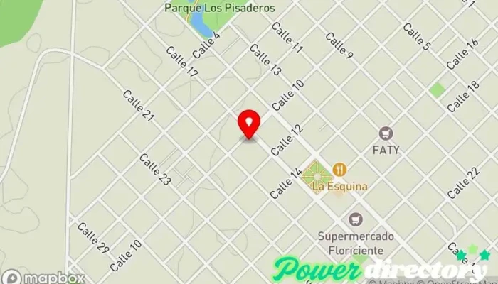 mapa de Banco de la Pampa Banco en Victorica