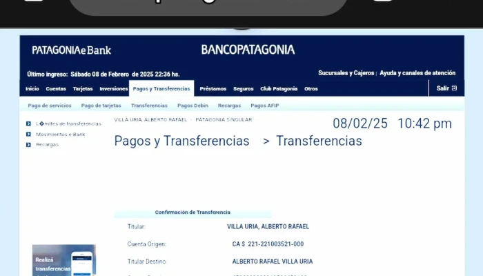 Banco Patagonia sucursal Córdoba - Córdoba