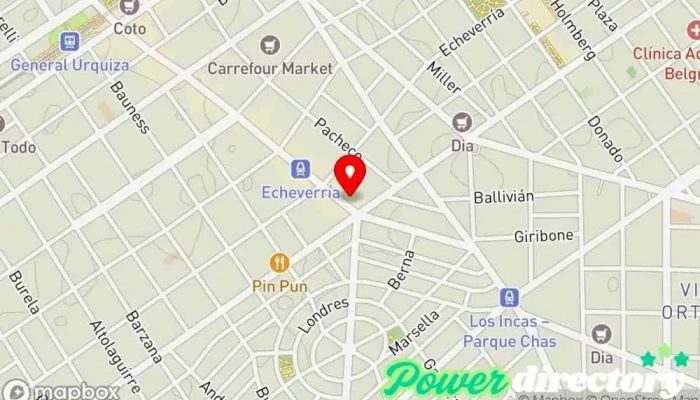 mapa de BANCO PIANO Banco, Banco de inversión en Cdad. Autónoma de Buenos Aires