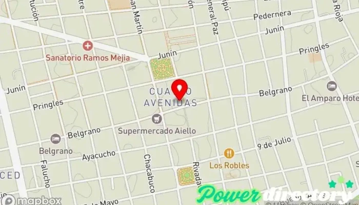 mapa de Biscotti's Panadería en San Luis