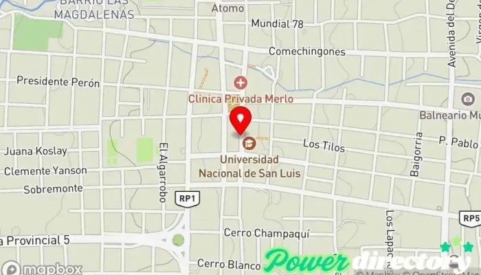 mapa de Biscuit Panadería y Pastelería Artesanal Panadería en Merlo