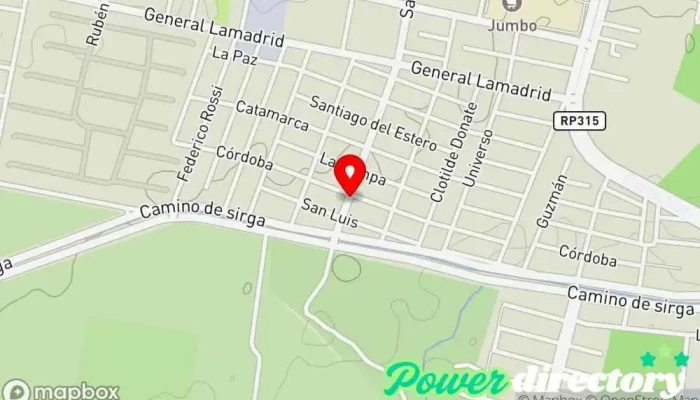 mapa de Bombonisimas pasteleria Panadería en Yerba Buena