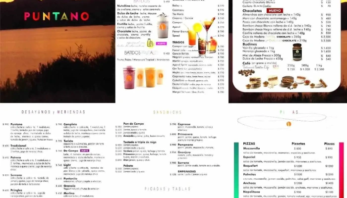 Cafe Puntano Carta - La Punta