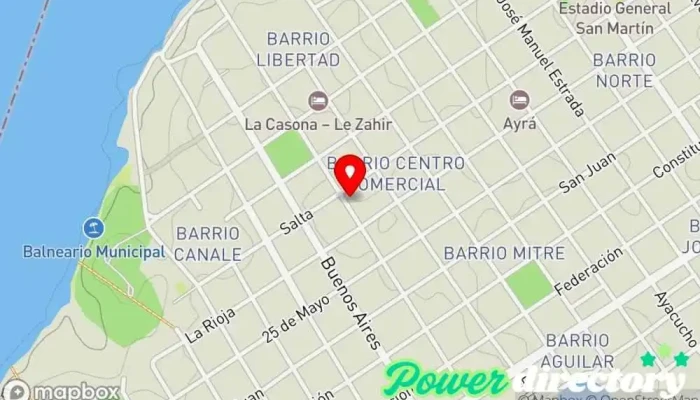 mapa de Carnicería Virgen del Carmen Carnicería en Bella Vista