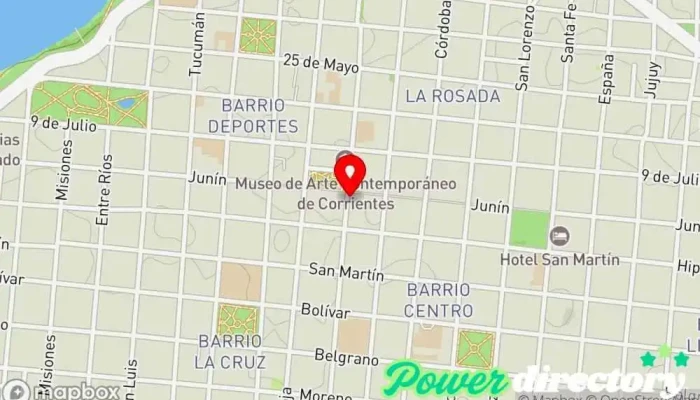 mapa de Casa MAX  en Corrientes