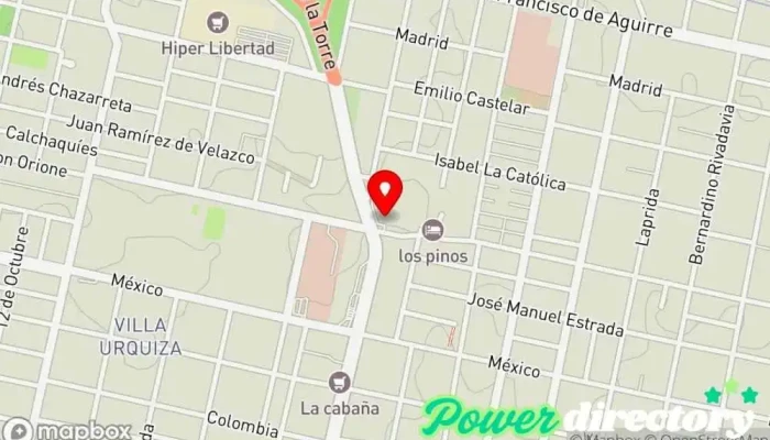 mapa de Casapan Café Panadería, Cafetería en San Miguel de Tucumán