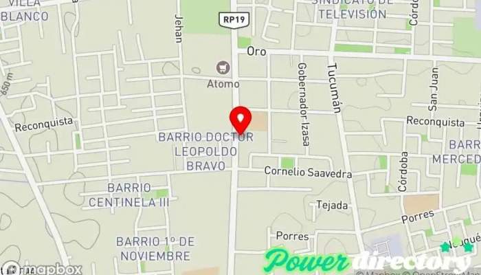 mapa de CEMI Centro Médico Integral Laboratorio, Médico en Chimbas