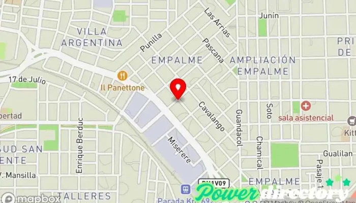 mapa de Centro de fisioterapia Clínica de fisioterapia en Córdoba