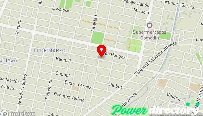 mapa de Centro de rehabilitación Profesional de medicina alternativa en San Miguel de Tucumán
