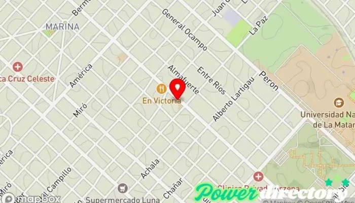 mapa de Centro De Rehabilitacion San Justo Centro médico, Centro de salud y bienestar en Villa Luzuriaga