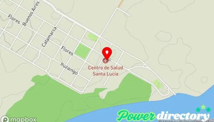 mapa de Centro de salud Garruchos Hospital en Garruchos