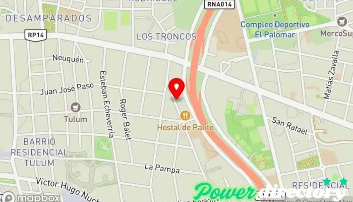 mapa de Centro Dermatofuncional Centro de estética en San Juan