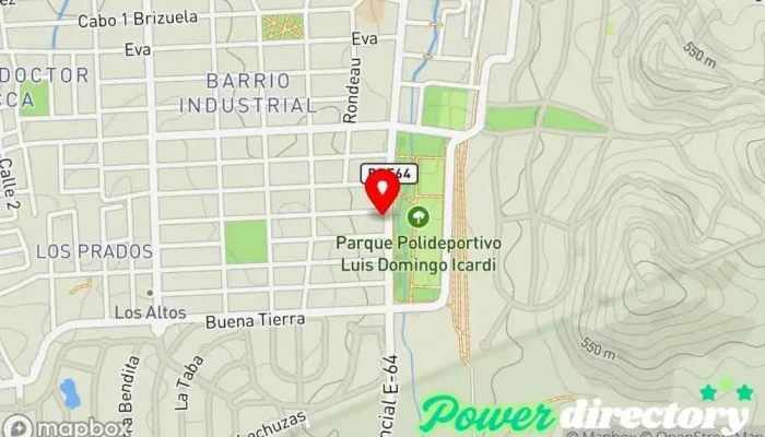 mapa de Centro más kinesio más salud Tienda de belleza y salud en La Calera