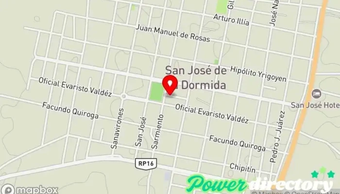 mapa de Centro Medico Renacer Centro de salud comunitario en San Jose de la Dormida