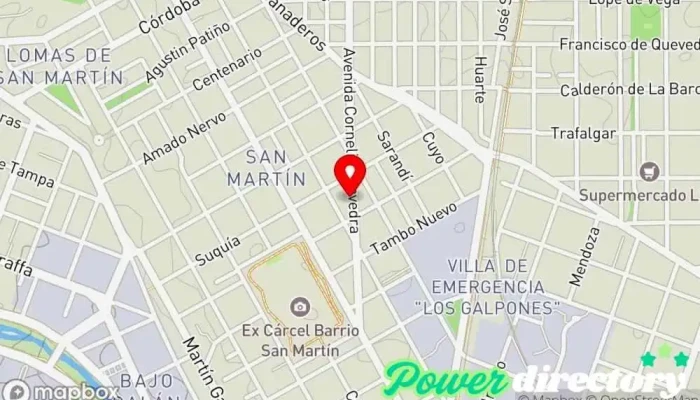 mapa de centro medico san martin Centro de salud en Córdoba