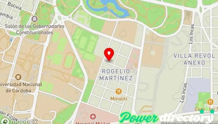 mapa de Centro Omnes Clínica de fisioterapia, Clínica de medicina deportiva en Córdoba