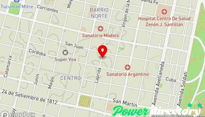 mapa de Ceprir - Centro Privado de Rehabilitacion Centro de rehabilitación, Psicólogo infantil, Kinesiólogo, Fisiatra, Psicoterapeuta, Clínica de medicina deportiva en San Miguel de Tucumán