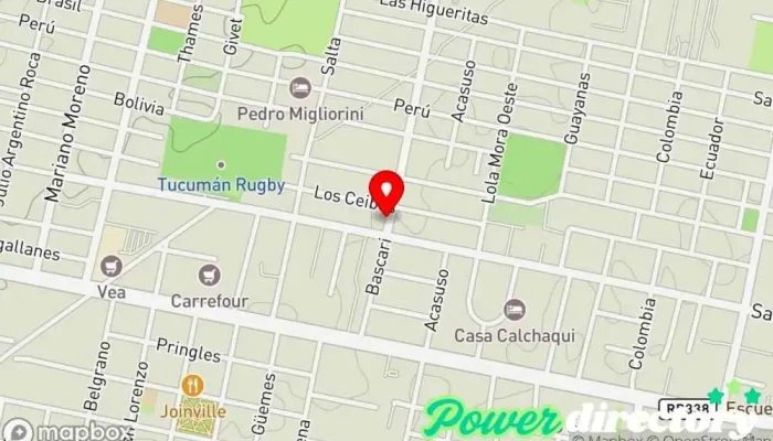 mapa de Chocolatta Panadería en Yerba Buena