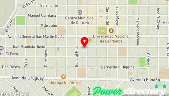 mapa de CIMFyR (Centro Integral de Medicina Fisica y Rehabilitacion) Centro de rehabilitación en Santa Rosa