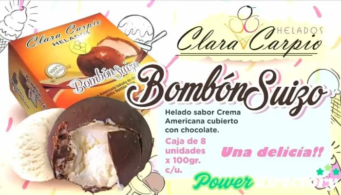 Clara Carpio -    Reposteria Y Heladeria Carta - Goya