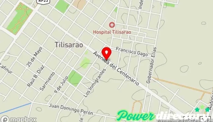mapa de Clinica Del Valle  en Tilisarao