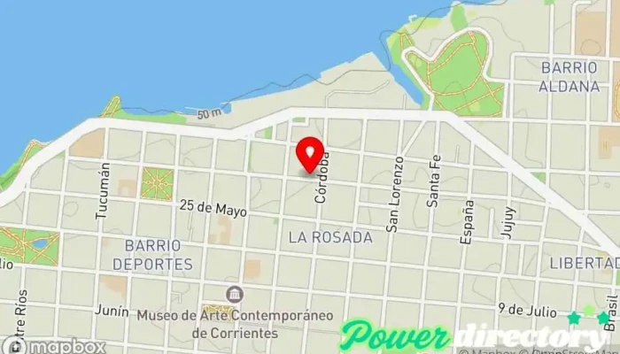 mapa de Clínica Mayo Centro médico en Corrientes