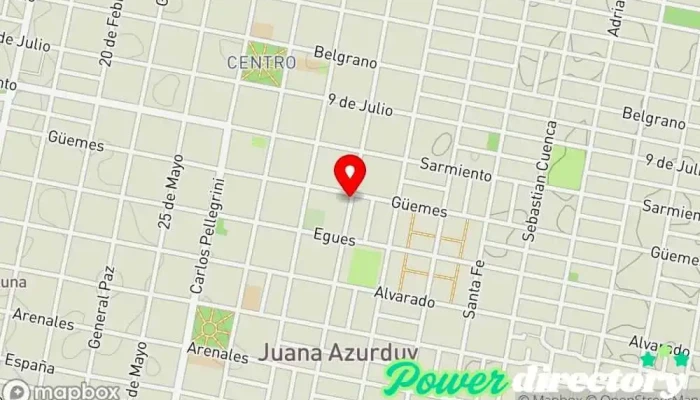 mapa de Clinica Privada Sagrado Corazon-Oran Clínica ambulatoria en San Ramon de la Nueva Oran