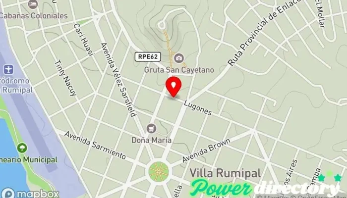 mapa de Clínica Veterinaria Villa Rumipal Veterinario en Villa Rumipal