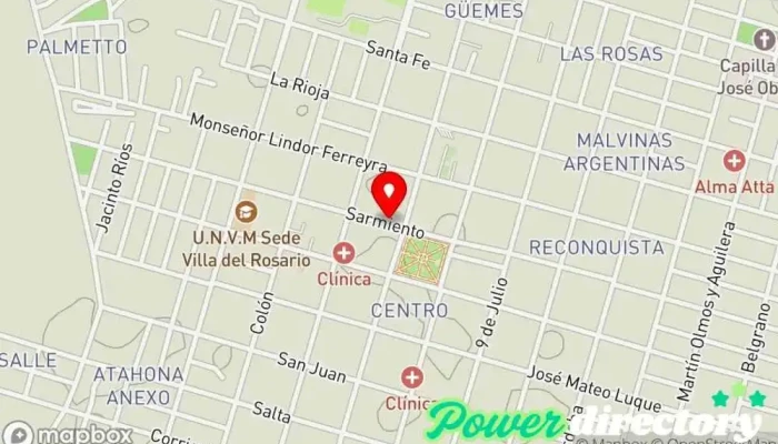 mapa de Club San Jorge Filial Villa del Rosario Asociación u organización en Villa del Rosario