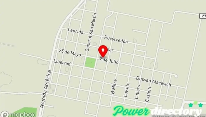 mapa de Cobro Express Servicio de transferencias de dinero en Villa Ascasubi