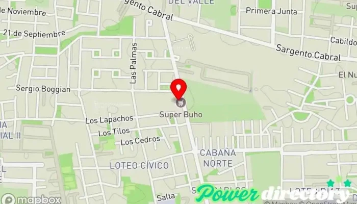mapa de Comeme Pastelería Rivadavia Pastelería en Rivadavia