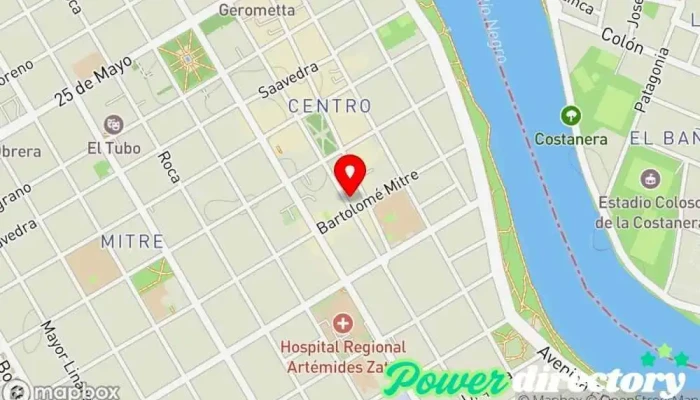 mapa de Confiar Srl Comercio en Viedma