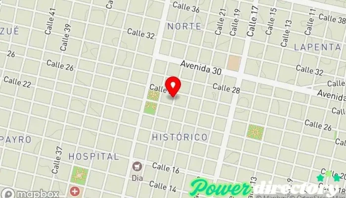mapa de Confitería San Martín Pastelería en DPQ