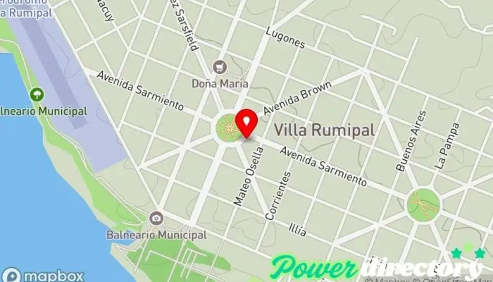mapa de Cooperativa de Villa Rumipal Compañía eléctrica en Villa Rumipal
