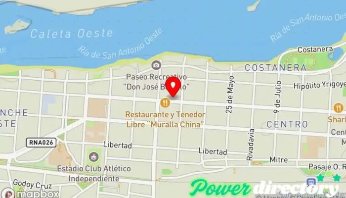 mapa de Core Activa Centro Integral De kinesiología Y Rehabilitación Oficina médica en San Antonio Oeste