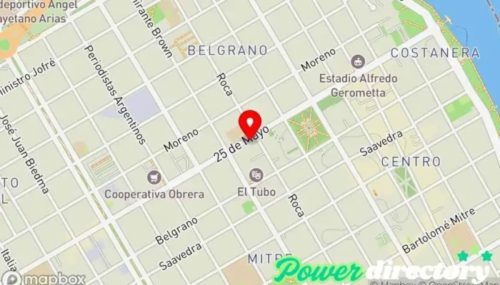 mapa de Credired Prestamo Personales Comercio en Viedma